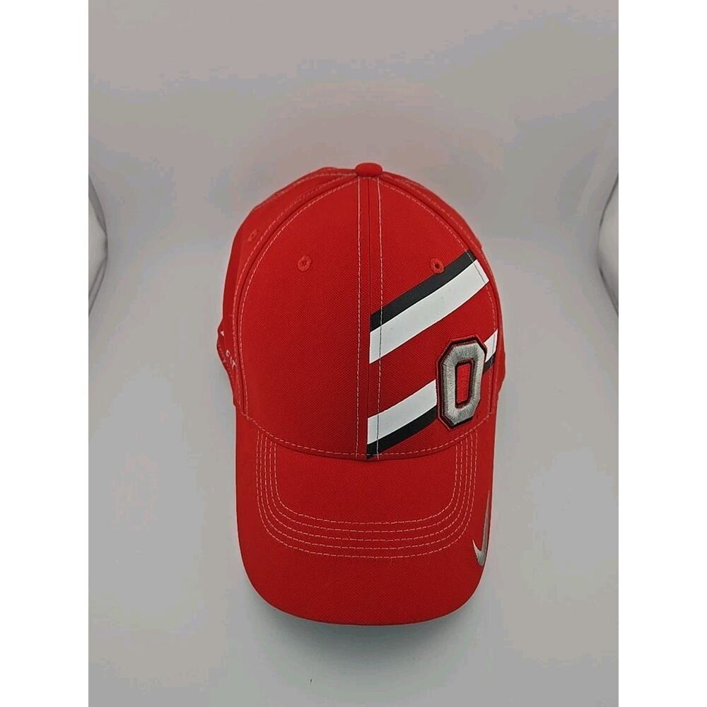 Nike Ohio State Buckeyes Legacy 91 Dri-Fit Hat Striped One SizeFits Most